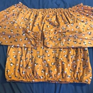 ardene off the shoulder top